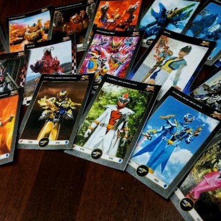 Đồ chơi - Thẻ Game siêu nhân kỵ sĩ long - Card Ryusoulger