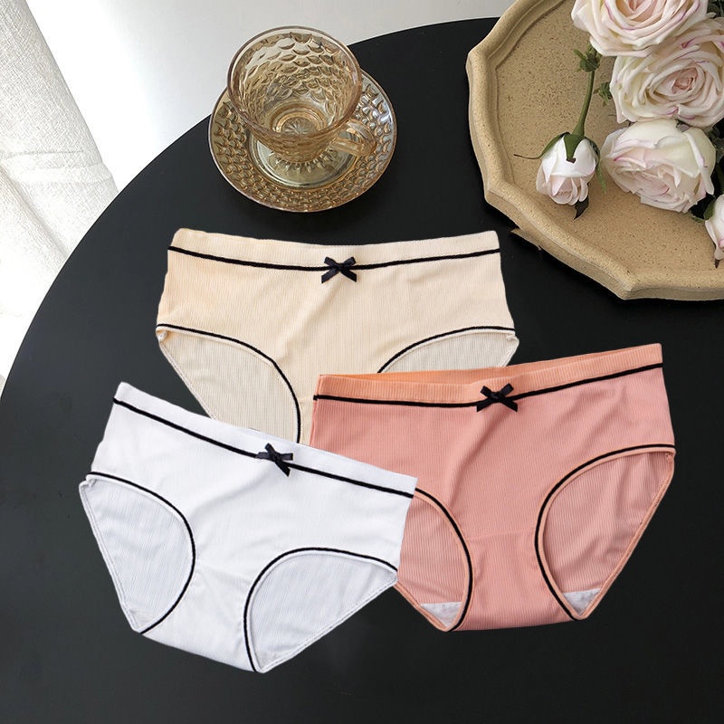 Set 5 Quần Lót Thoáng Khí Thời Trang Mùa Hè Cho Nữ