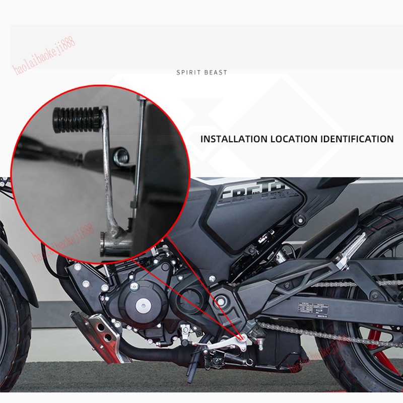 Bàn Đạp Mở Rộng Bằng Hợp Kim Nhôm Cho Xe Honda CBF190R / X CB190R RR150