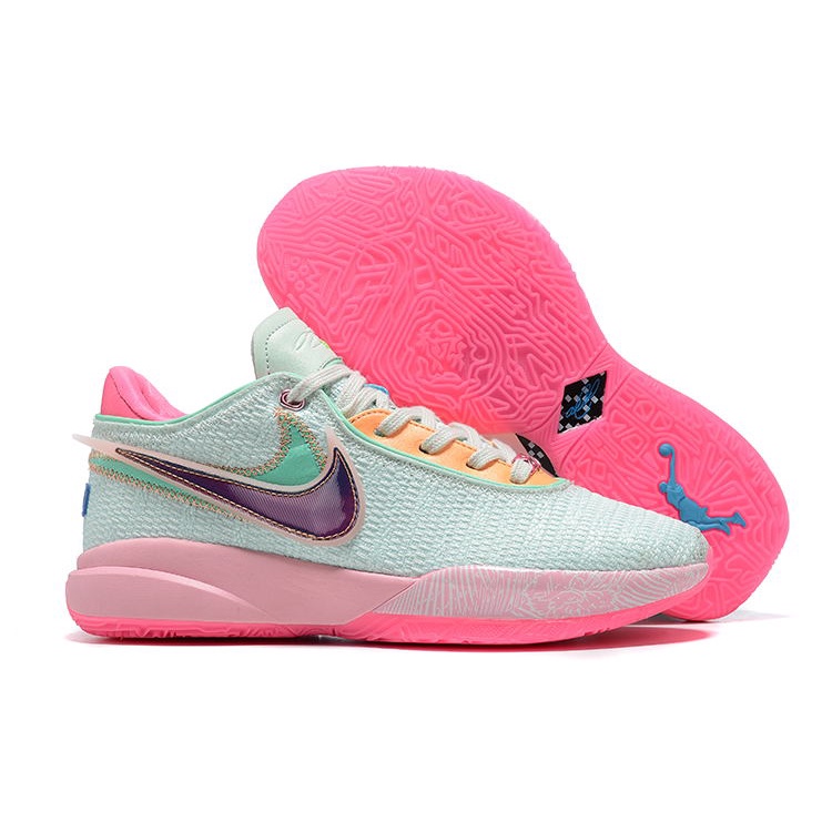 Giày Bóng Rổ N-i-k-e LeBron 20 'Time Machine' Barely Green / Nhiều Màu Mềm Mại Phong Cách Thể Thao