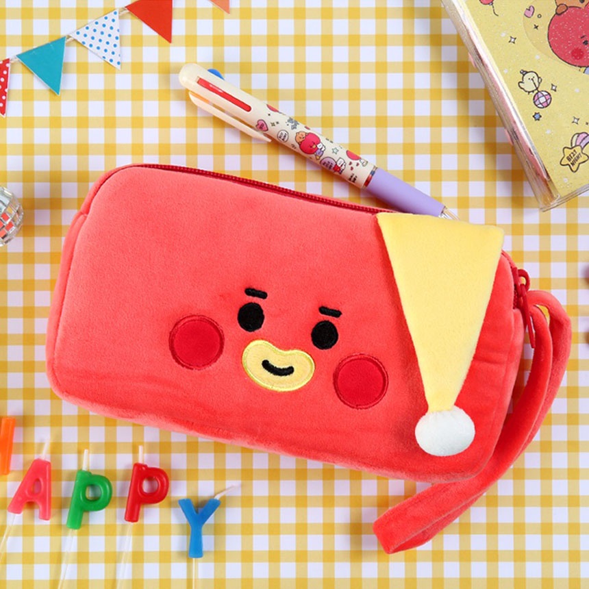 Túi Đựng Bút Hình Búp Bê BT21 Ốp