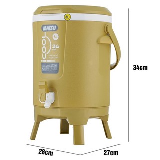 Bình đá giữ nhiệt icool 8 lít duy tân đủ màu nhũ
