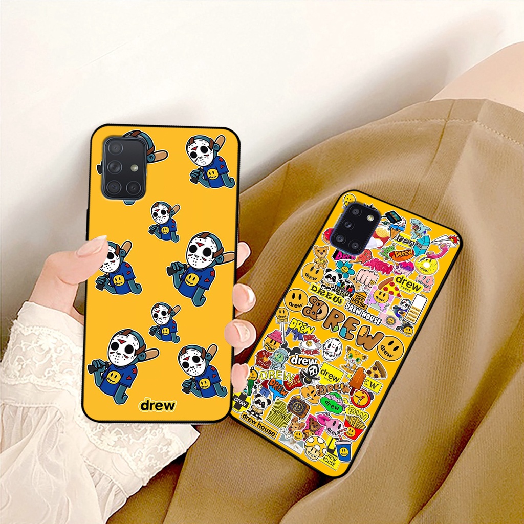 Ốp lưng Samsung A31 - A51 - A71 - M51 in hình drew mascot, skull, shark.Ốp drew cute,cool ngầu
