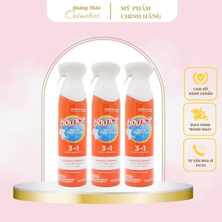 XỊT THƠM VÀ LÀM PHẲNG QUẦN ÁO BOUNCE MỸ (275G/CHAI)