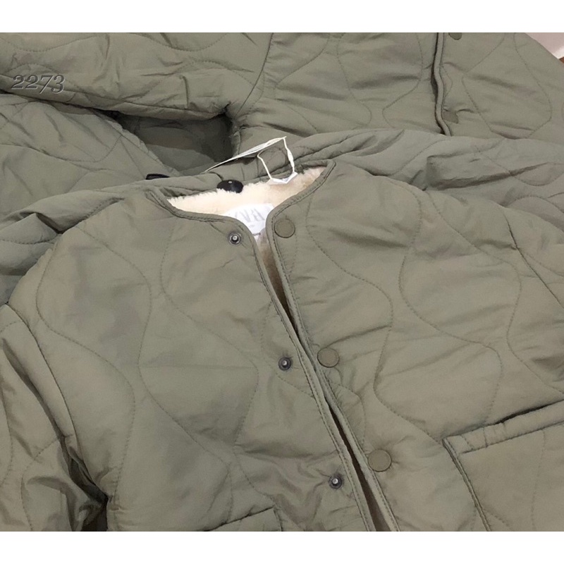 Khoác za ra lót lông