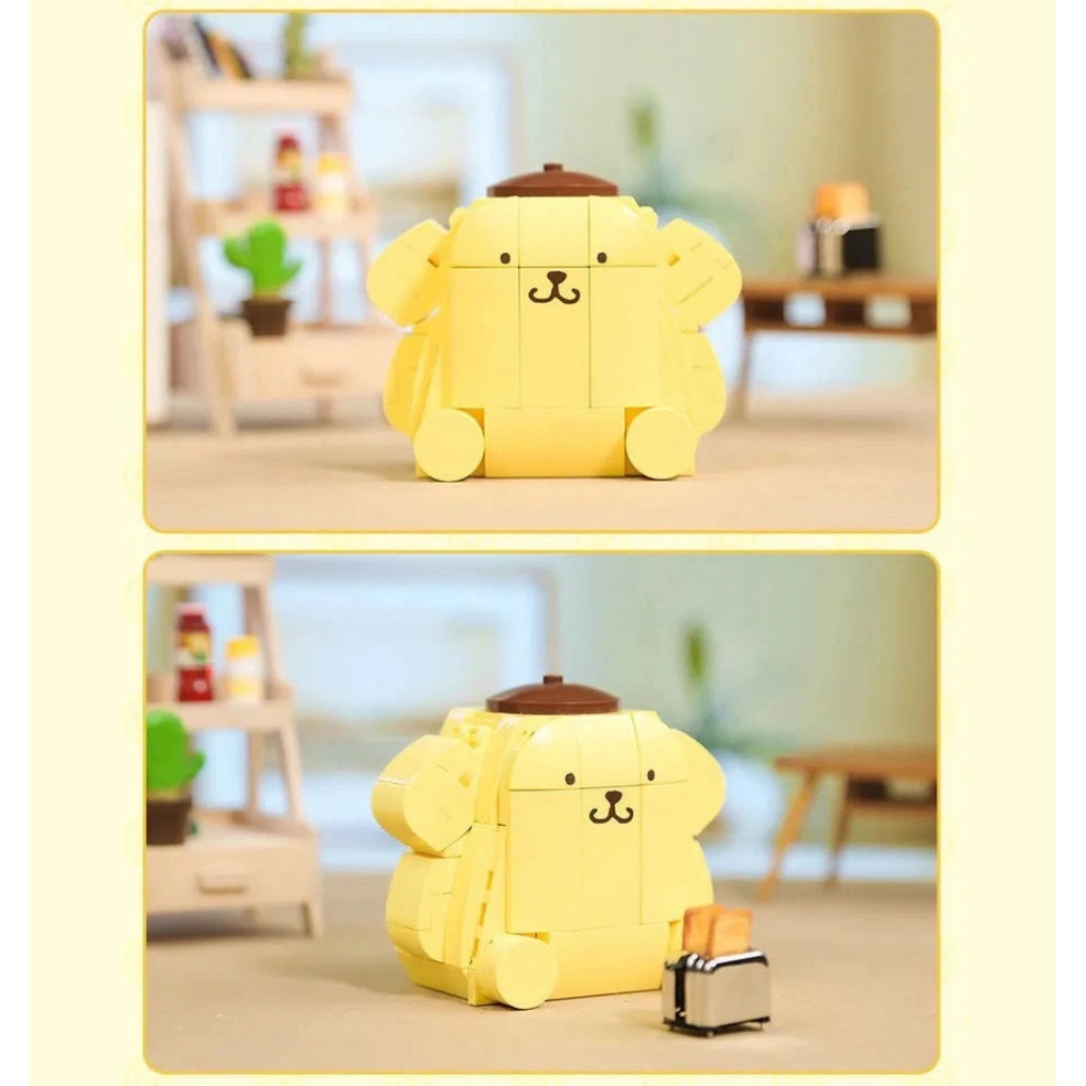 Đồ Chơi Lắp Ráp K20811-Kuromi / K20801-Hello Kitty Sanrio MOC Dễ Thương Cho Bé