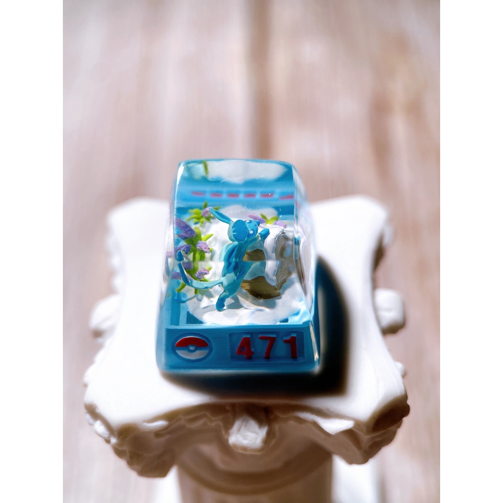 Glaceon Keycap resin pokemon - nút bàn phím cơ - artisan