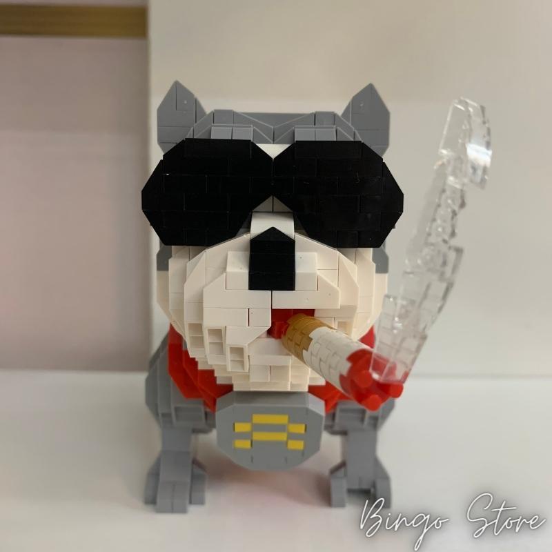 MÔ HÌNH LẮP RÁP CHÓ PUG 998 CHI TIẾT  CỰC HẤP DẪN VÀ DỄ THƯƠNG