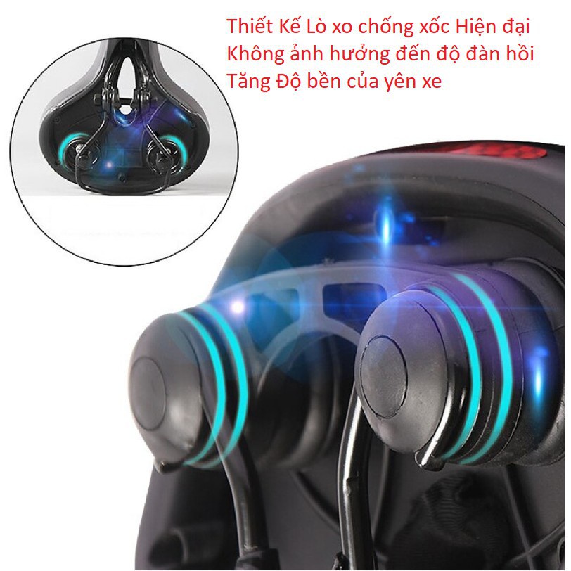 Yên Xe Đạp Siêu Êm Thoáng Khí, Phụ Kiện Yên Xe Đạp Cao Cấp Bikeboy