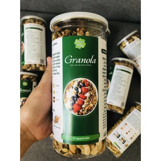 Hộp ngũ cốc granola siêu hạt 500 gram