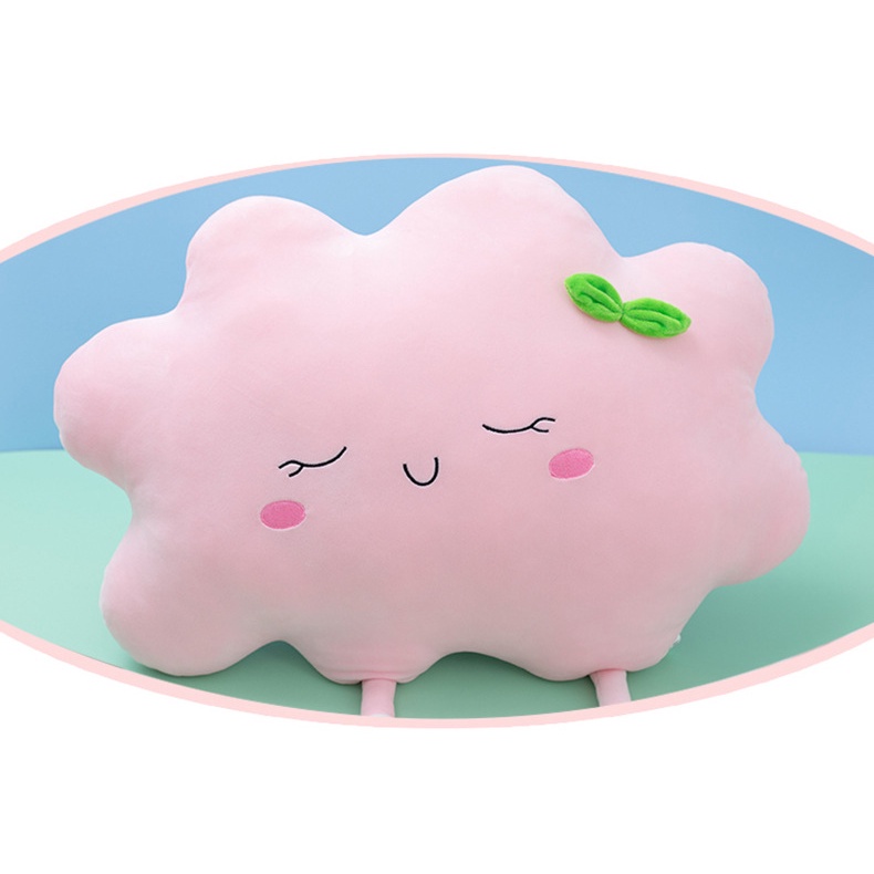 Gối Đệm Cotton Hình Đám Mây / Mặt Trời / Đám Mây Kiểu Bắc Âu Trang Trí Nhà Cửa / Xe Hơi