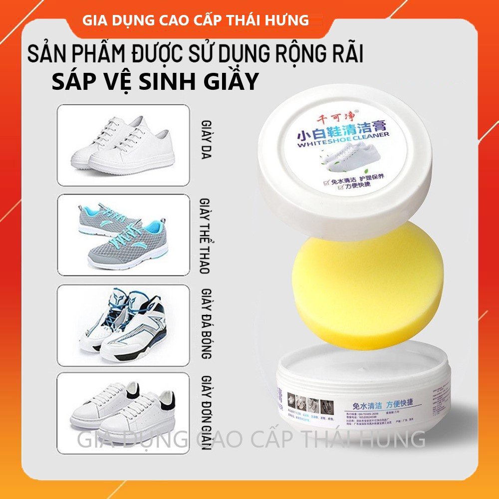 Sáp Vệ Sinh Giày Da, Ba Lô, Túi Xách - Không Cần Nước