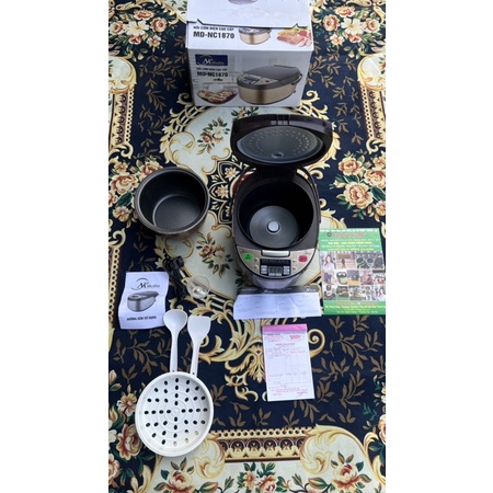 NỒI CƠM ĐIỆN TỬ ĐA NĂNG MEDIA MD-NC1870 HÀNG NHẬP KHẢU LOẠI 1  BẢO HÀNH 12tháng