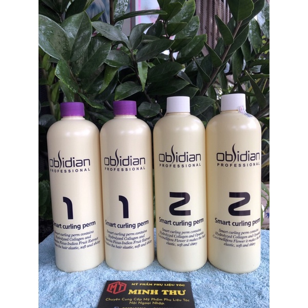 THUỐC UỐN TÓC TRỰC TIẾP KHÔNG CẦN MỀM HOÁ 3D OBSIDIAN UỐN NÓNG_LẠNH 500ML