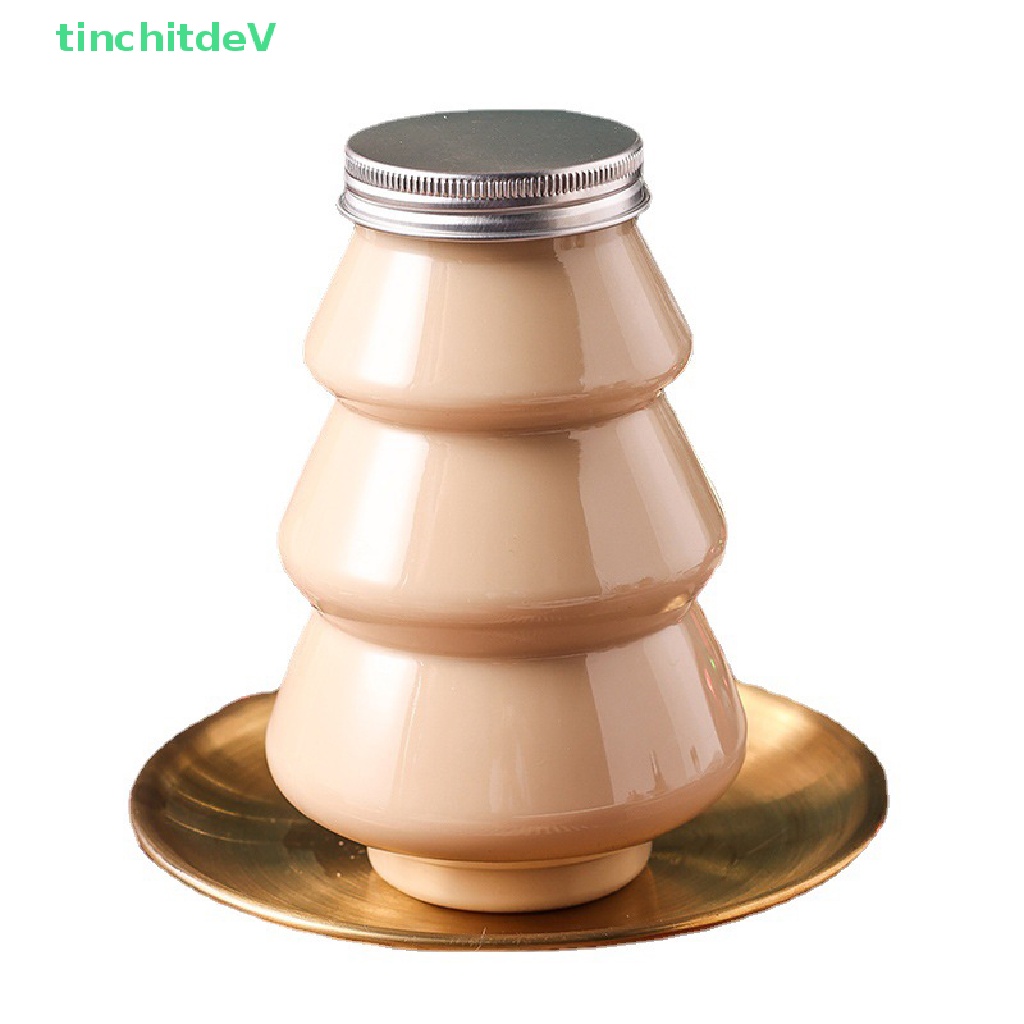 Lọ Nhựa Trong Suốt Đựng Bánh Kẹo Trang Trí Phòng Khách Hình Cây Thông Giáng Sinh