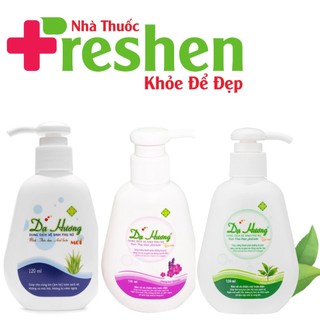 Dung Dịch Vệ Sinh Phụ Nữ Dạ Hương trà xanh, lô hội, lavender 120ml