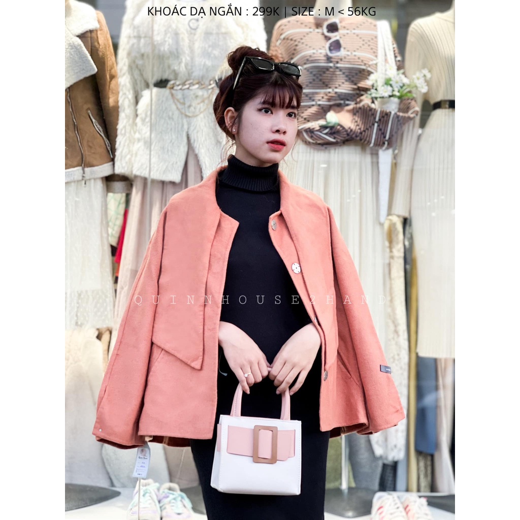 ÁO KHOÁC DẠ NGẮN XINH