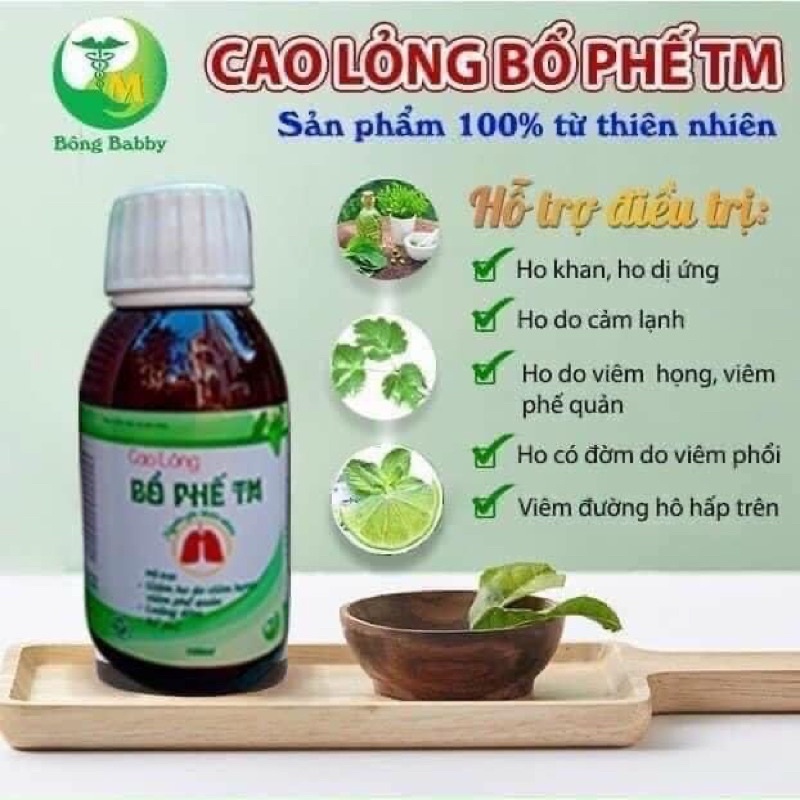 Cao lỏng bổ phế TM