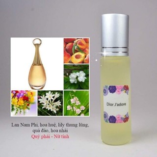 Tinh dầu nước hoa Di.or Ja.dore quý phái