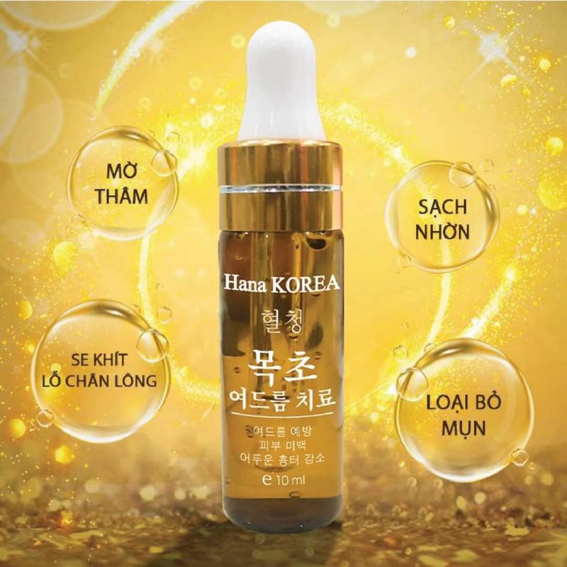 Serum Thảo Mộc Chuyên Sâu Sạch Mụn Hana KOREA Chính Hãng