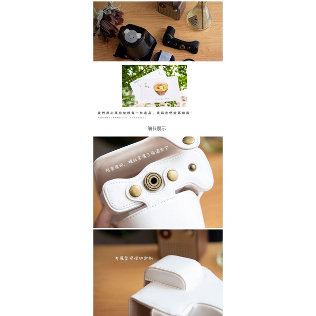 Túi Đeo Vai Đựng Máy Ảnh Canon EOS M10 M6 M50 M100 M200 Sony A6000 ZV-E10