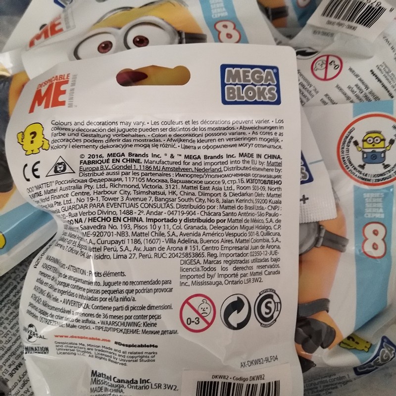 Mô Hình Đồ Chơi Nhân Vật Minions Mega Bloks Construx