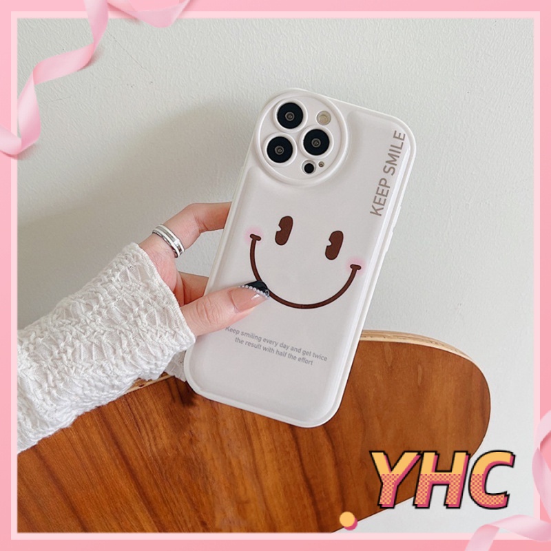 ốp iphone  Silicon Hình Mặt Cười Đơn Giản Cho iphone6 6splus 7 7plus 8 8plus XR x xs 12 11 pro max plus 13 promax-5002