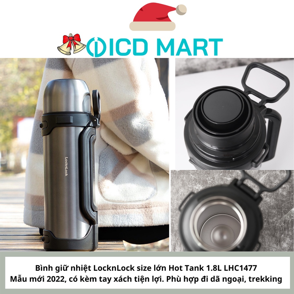 Bình giữ nhiệt LocknLock Easy Take Hot Tank 1.8L LHC1477