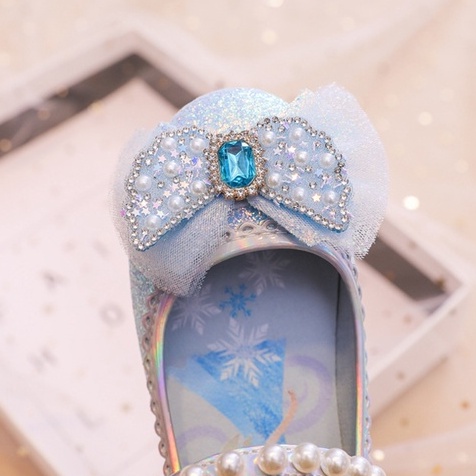 Giày công chúa Elsa búp bê cho bé gái 2-7 tuổi mẫu mới 2022