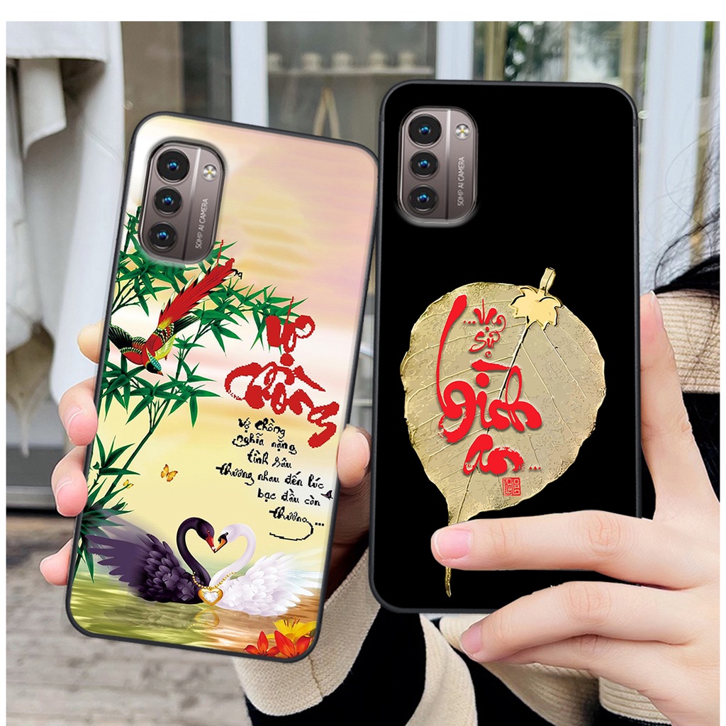 Ốp lưng  NOKIA G21 thư pháp phong cảnh , chữ an nhiên -ỐP GIÁ RẺ- CHẤT LƯỢNG