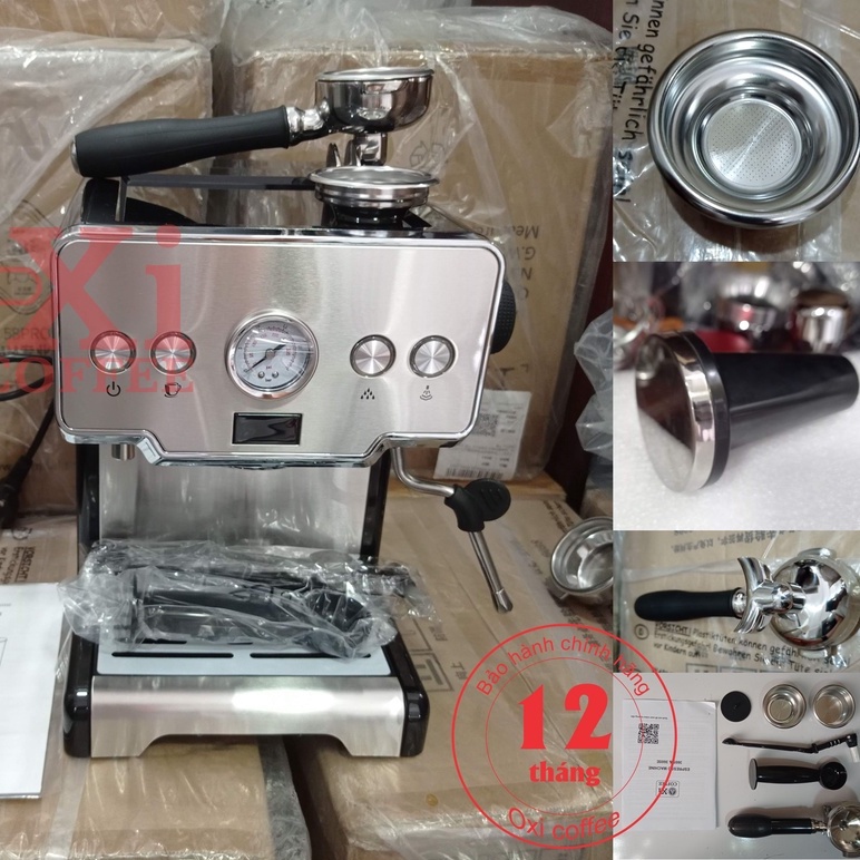 Bộ máy pha cà phê LaCasa CRM 3605E và LC 017