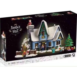 Lắp ráp mô hình noel Christmas Santa's visit 88088 chuyến ghé thăm của ông già noel