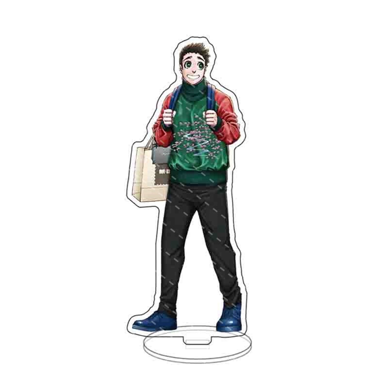 Mô Hình Nhân Vật Anime 15CM Hai Mặt Bằng Acrylic Sáng Tạo Dùng Trang Trí Bàn Làm Việc