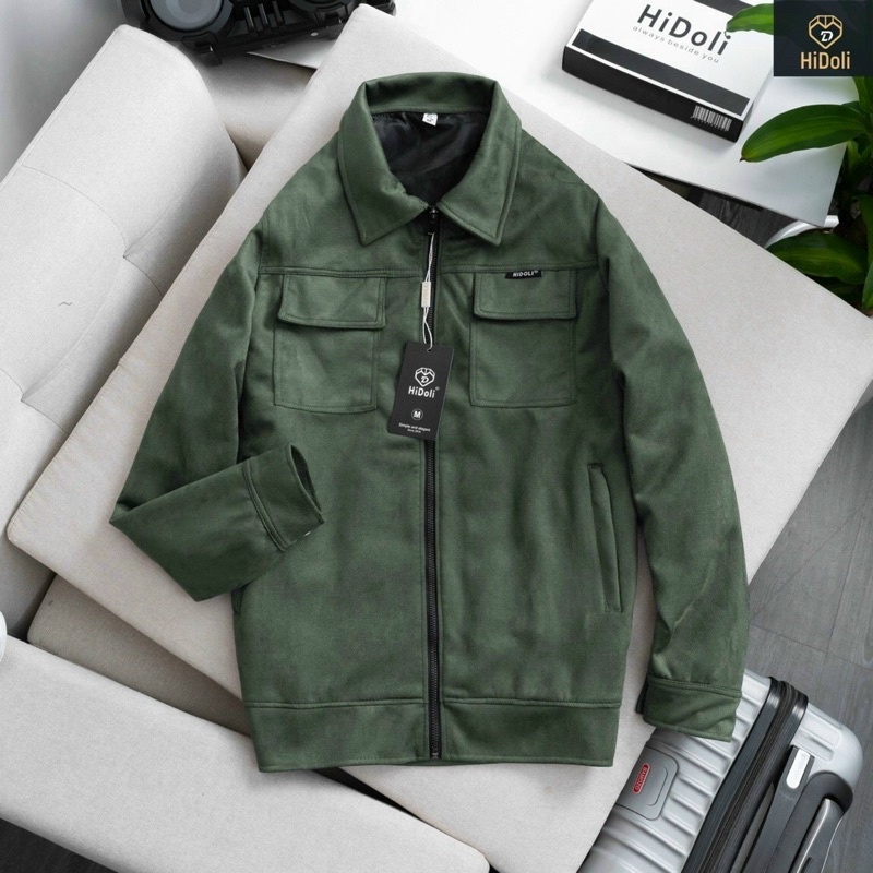 ÁO KHOÁC NAM DA LỘN MỚI NHẤT 2022