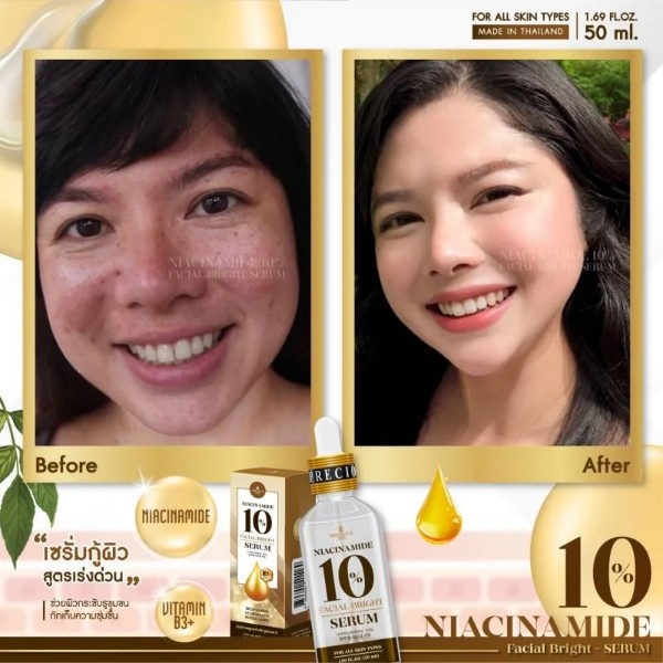 Niacinamide 10% Precious Skin Serum dưỡng trắng da mặt