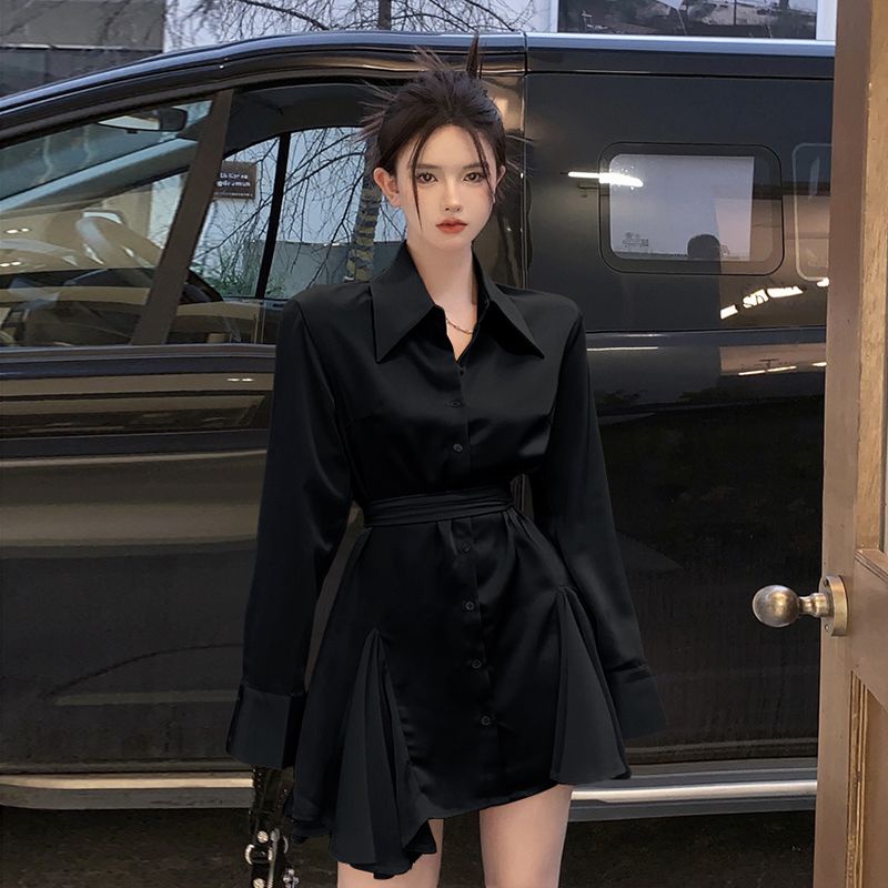 Đầm Dài Tay Thiết Kế Mới Xinh Xắn Thời Trang Dành Cho Nữ