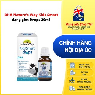 DHA Nature’s Way Kids Smart dạng giọt Drops 20ml