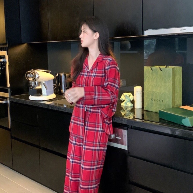 Bộ Ngủ / Mặc Nhà Pyjama Dài Taobao Order Kèm Ảnh Thật