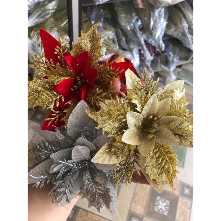 Set phụ kiện làm tháp bánh, tháp nước, tháp oản, Phụ kiện trang trí Tết (tặng 1 keo nến 15cm)_ supersale247