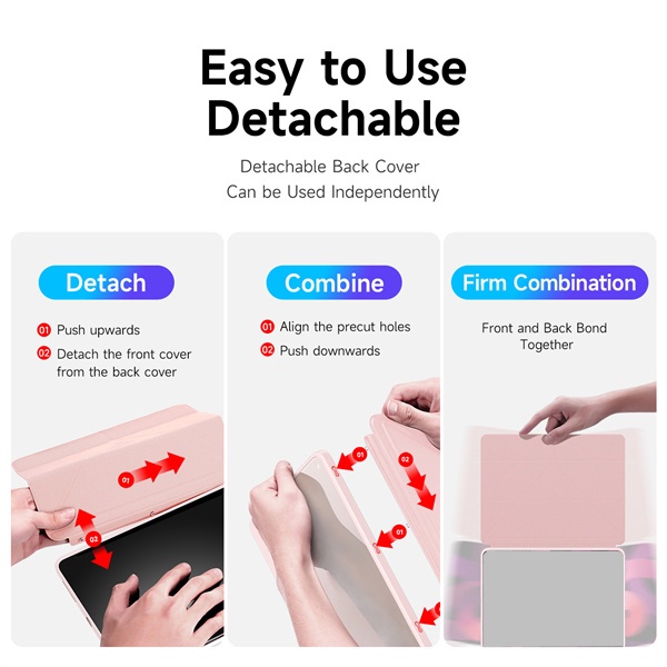 Bao da DUX DUCIS iPad Air 5 / Air 4  10.9 inch  - Lưng trong, Có Khay Bút -