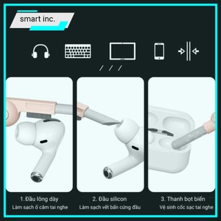 Bộ vệ sinh laptop máy tính dụng cụ vệ sinh bàn phím tai nghe 👄freeship👄 7in1