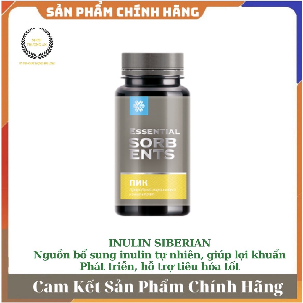 - Natural Inulin Siberian, nguồn bổ sung Inulin tự nhiên, giúp lợi khuẩn phát triễn, hỗ trợ tiêu hóa, hộp 75g