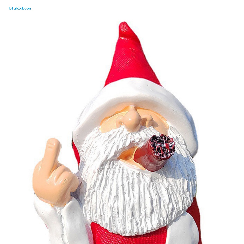 Đồ trang trí tượng gnome bằng resin tổng hợp mini vui nhộn dùng để trang - ảnh sản phẩm 5