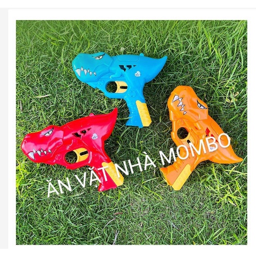 Súng bắn kẹo mút hình khủng long, ilove đồ chơi cho bé siêu hot giá sỉ