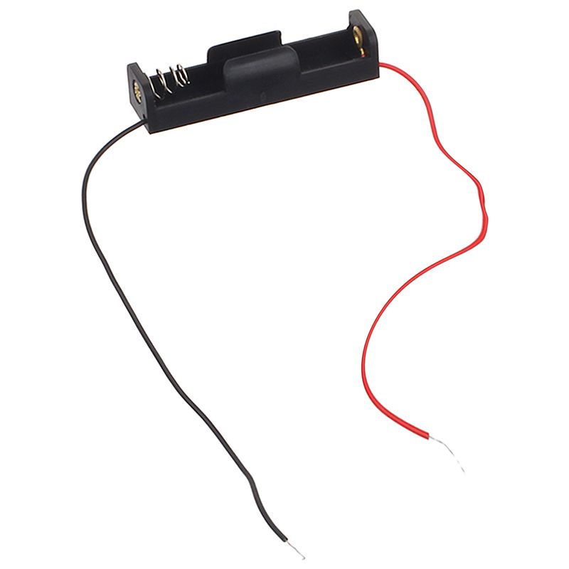 Bộ 3 Hộp Đựng Pin AA Một Mặt 1X1.5V Dây Dài 15cm