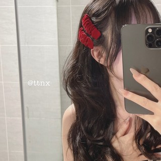 BỜM MÀU ĐỎ CÁC MẪU (Ảnh thật) 🔅FREESHIP🔅