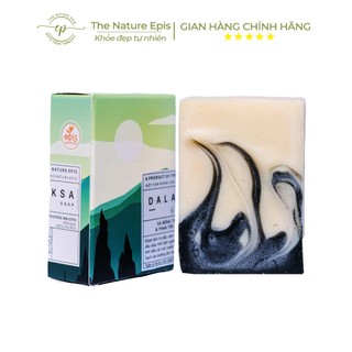 Xà bông nghệ than tre tràm trà tắm & rửa mặt ngăn ngừa mụn, thải độc da epis dalaksa