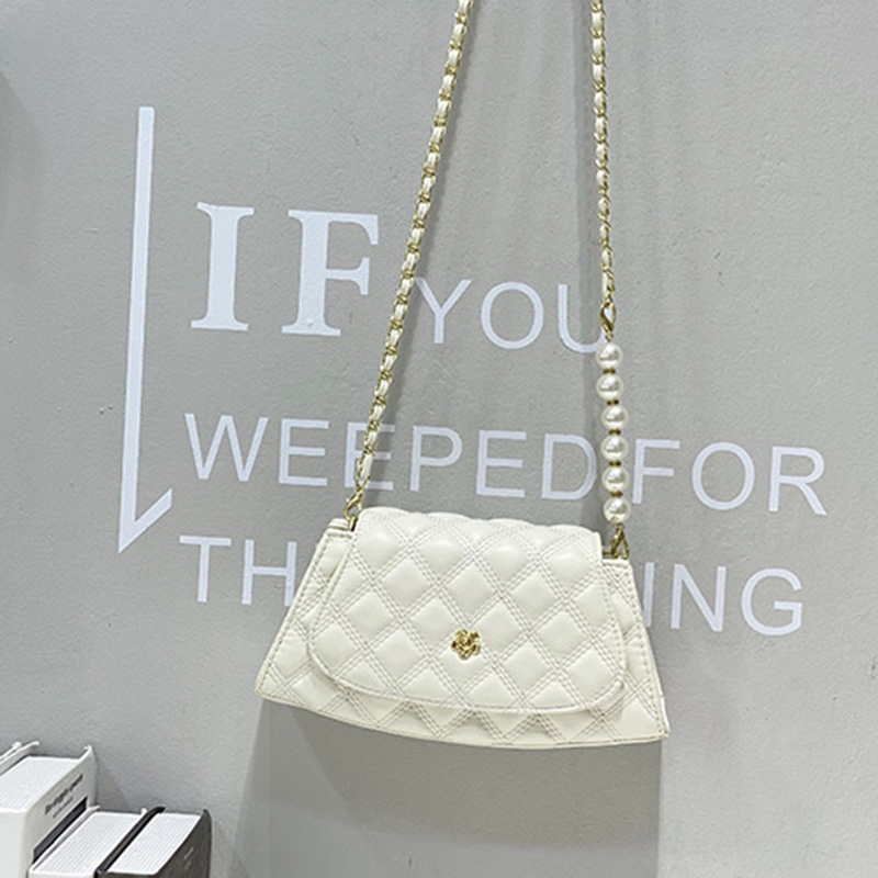 IELGY Túi Đeo Chéo Dây Xích Hình Thoi Thời Trang Cho Nữ