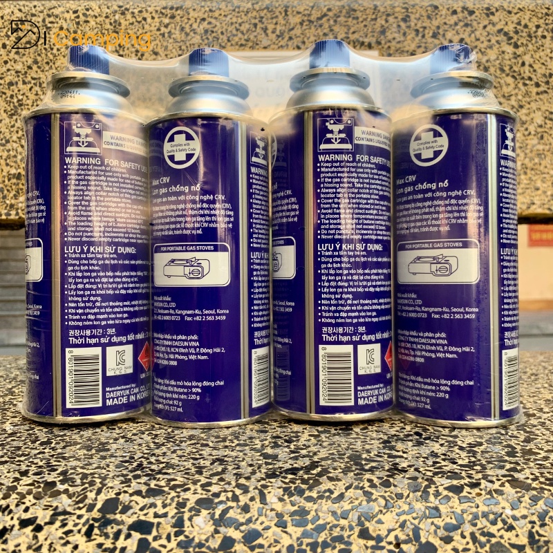 Bình Dã Ngoại Max Camping 230g và Max Crv 220g