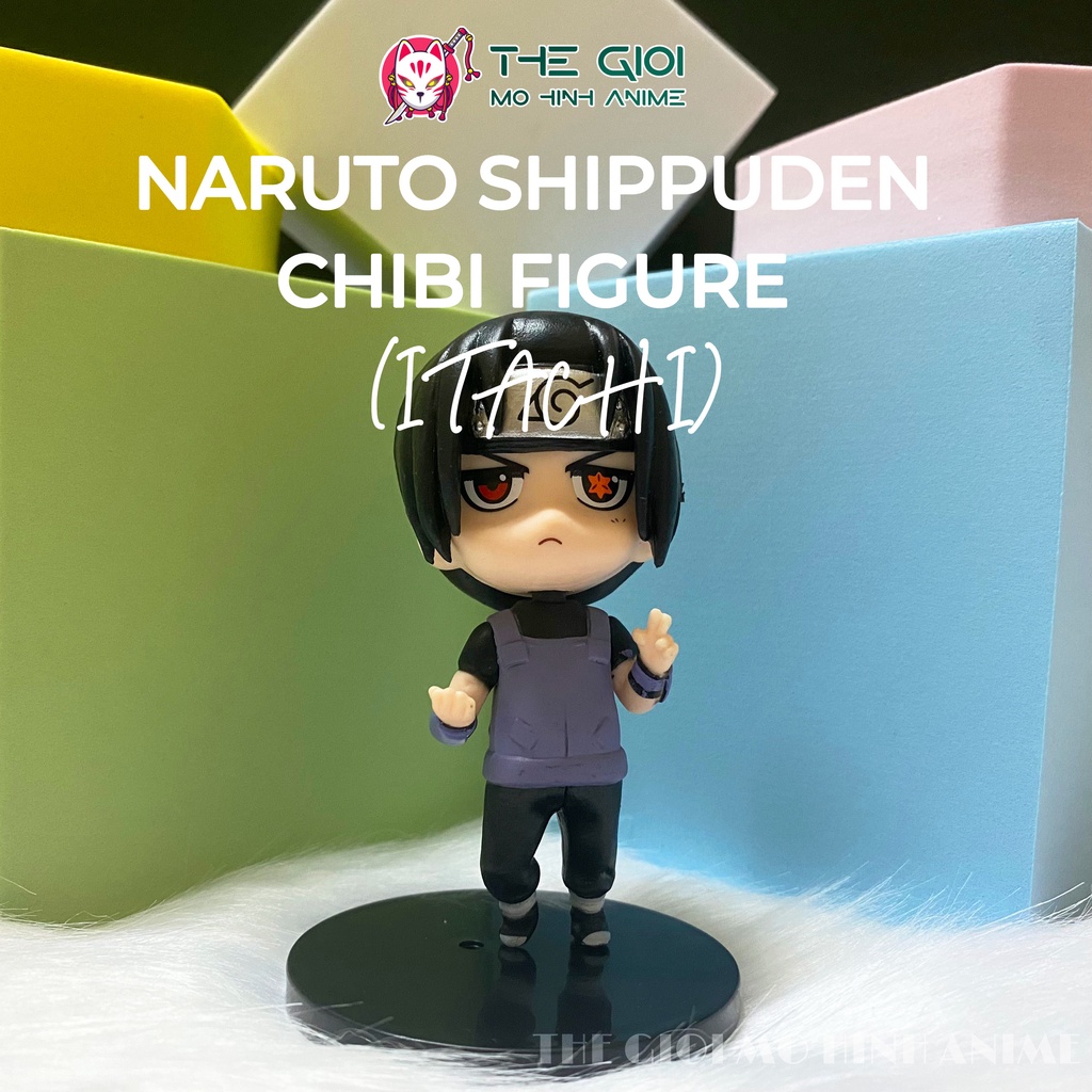 Mô hình Naruto figure Naruto Uchiha Itachi Chibi cao 12cm - mô hình naruto